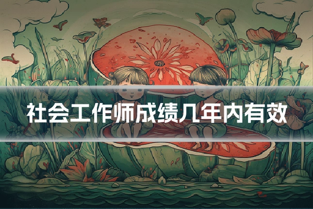 社会工作师成绩几年内有效