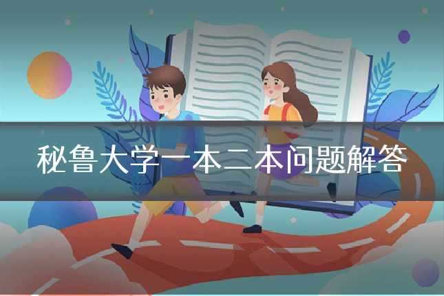 秘鲁大学一本二本问题解答
