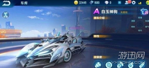 QQ飞车手游热门赛车对比介绍