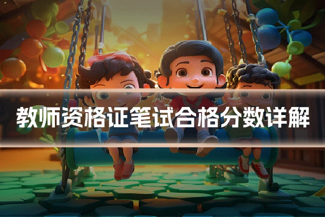 教师资格证笔试合格分数详解