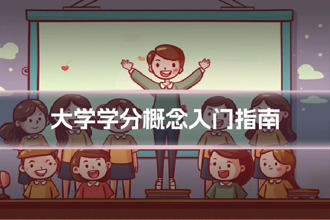大学学分概念入门指南