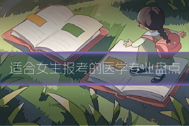 适合女生报考的医学专业盘点
