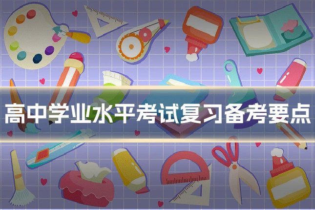 高中学业水平考试复习备考要点