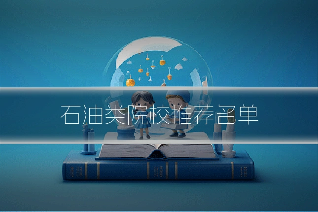 石油类院校推荐名单
