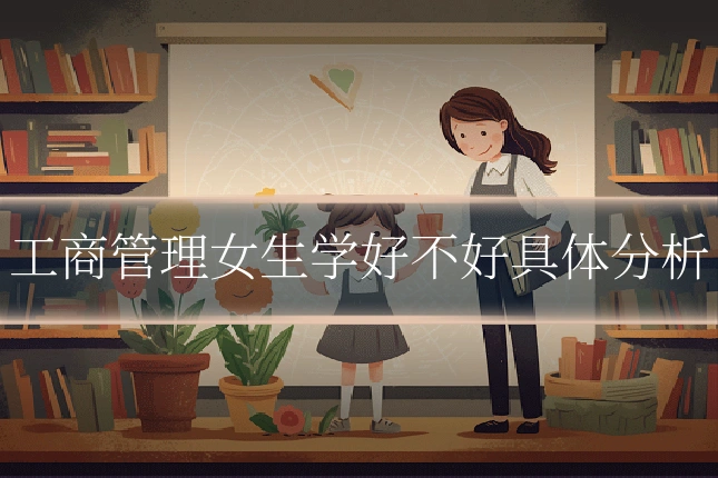 工商管理女生学好不好具体分析