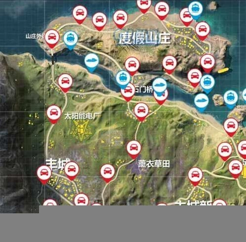 荒野行动载具分布全攻略，速度之王在哪刷