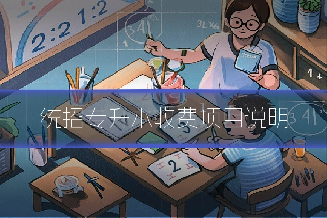 统招专升本收费项目说明