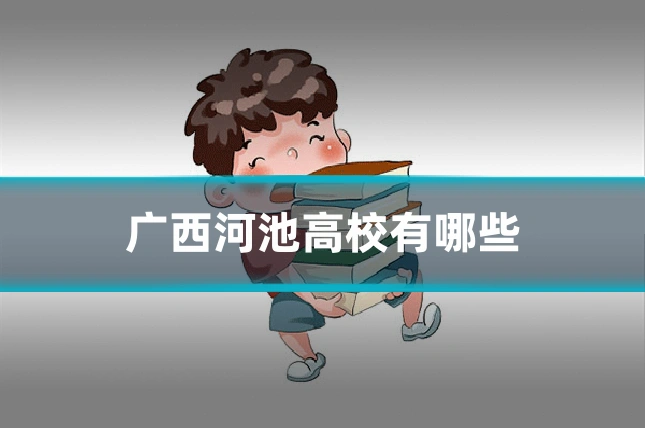 广西河池高校有哪些