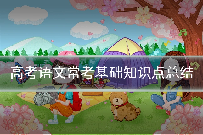 高考语文常考基础知识点总结