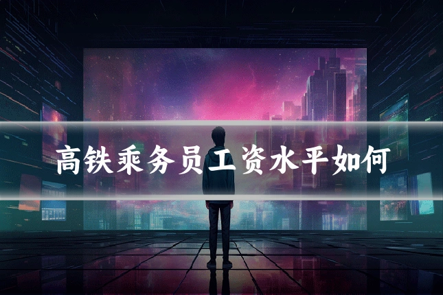 高铁乘务员工资水平如何