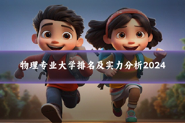 物理专业大学排名及实力分析2024