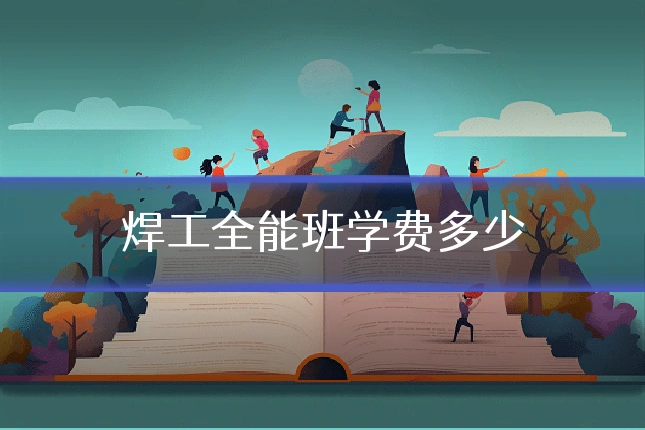 焊工全能班学费多少