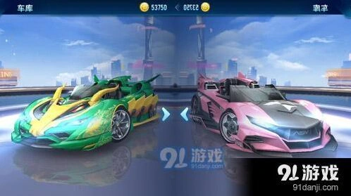 QQ飞车手游龙影与粉色风暴对比介绍