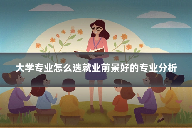 大学专业怎么选就业前景好的专业分析