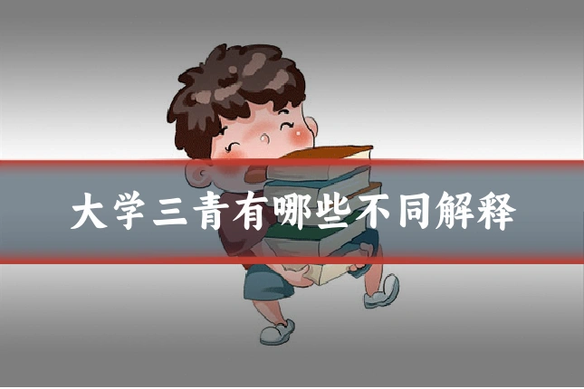 大学三青有哪些不同解释