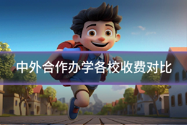 中外合作办学各校收费对比