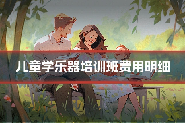 儿童学乐器培训班费用明细