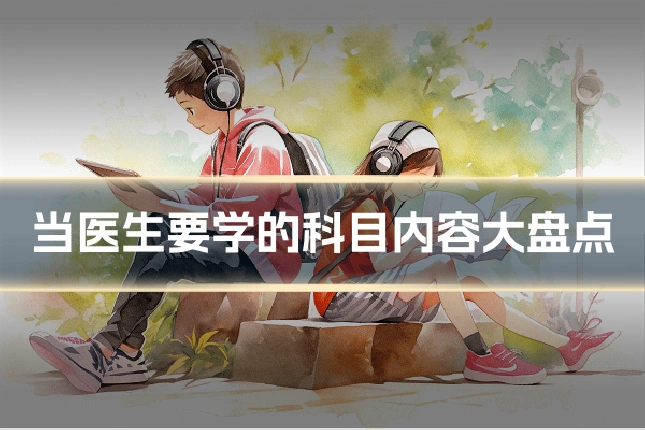 当医生要学的科目内容大盘点