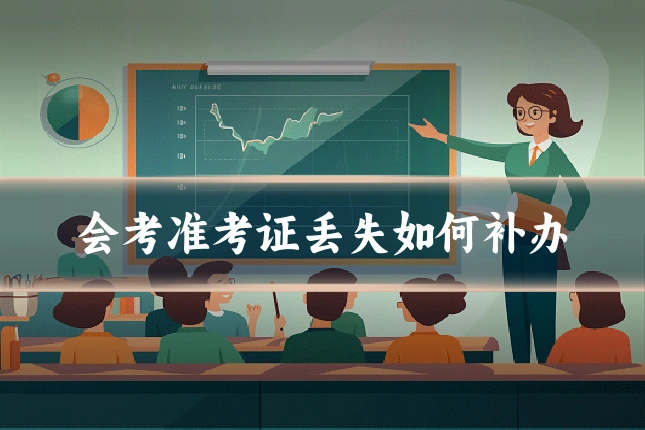 会考准考证丢失如何补办