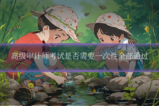 高级审计师考试是否需要一次性全部通过