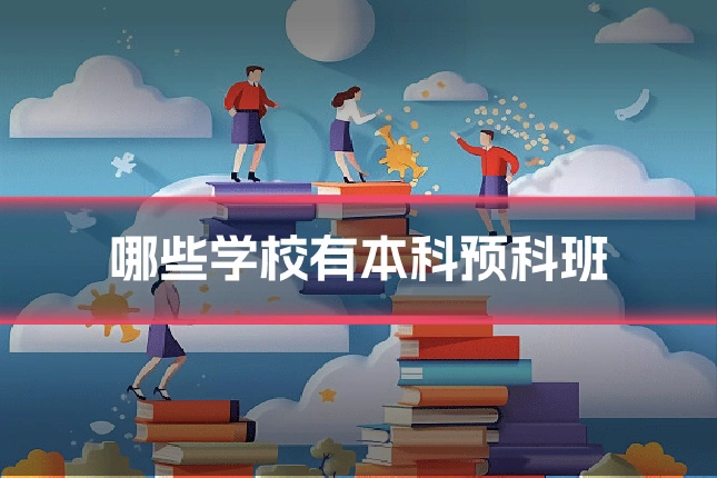 哪些学校有本科预科班