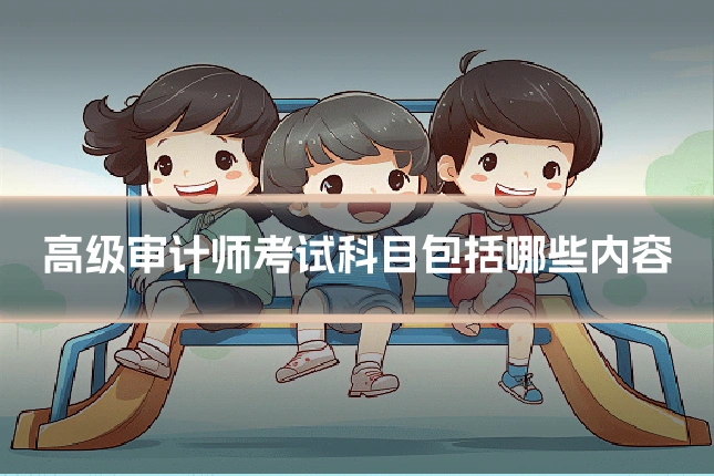 高级审计师考试科目包括哪些内容