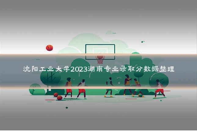 沈阳工业大学2023湖南专业录取分数据整理