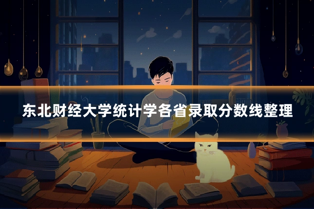 东北财经大学统计学各省录取分数线整理