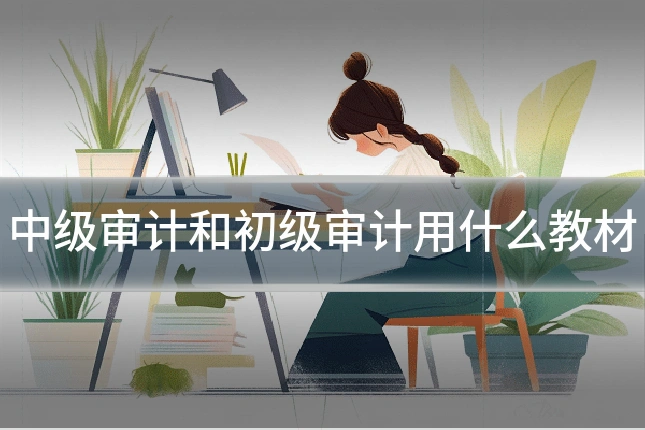 中级审计和初级审计用什么教材