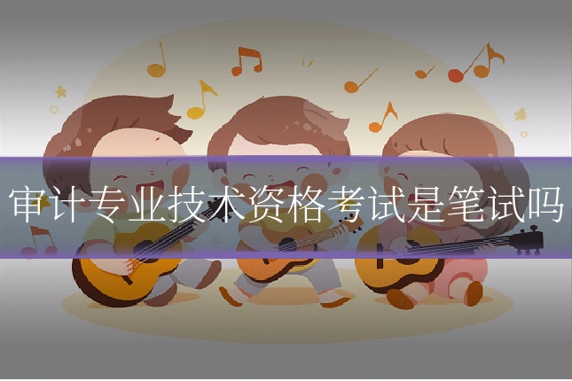 审计专业技术资格考试是笔试吗