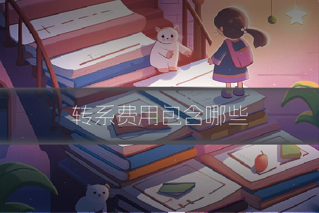 转系费用包含哪些