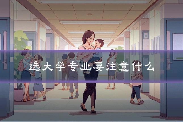 选大学专业要注意什么