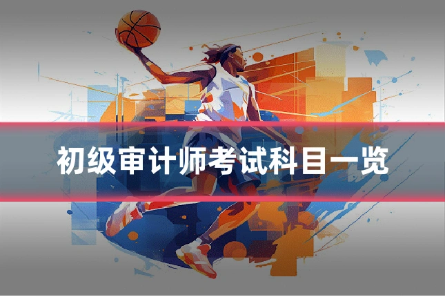 初级审计师考试科目一览