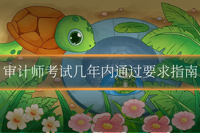 审计师考试几年内通过要求指南