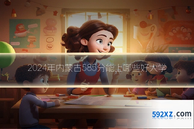 2024年内蒙古585分能上哪些好大学