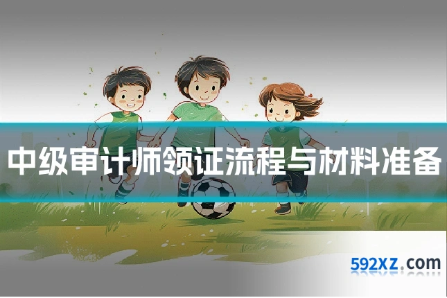 中级审计师领证流程与材料准备