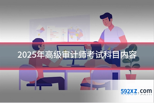 2025年高级审计师考试科目内容