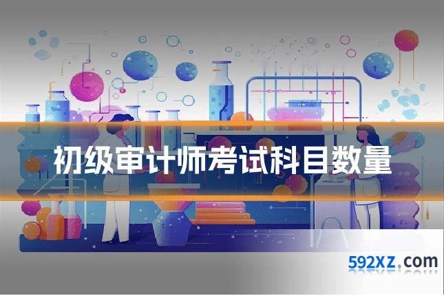 初级审计师考试科目数量