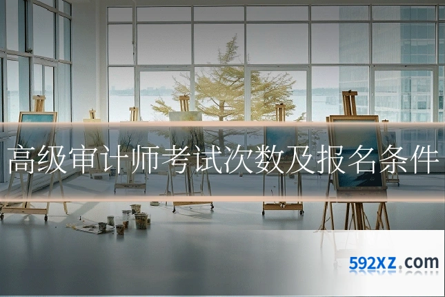 高级审计师考试次数及报名条件