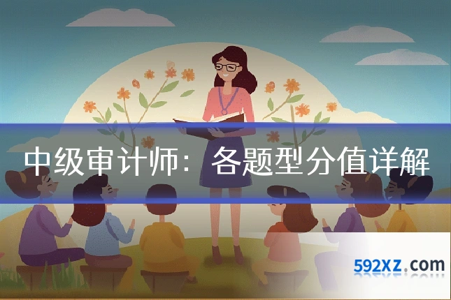 中级审计师：各题型分值详解