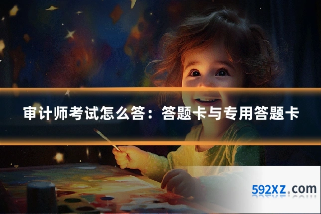审计师考试怎么答:答题卡与专用答题卡