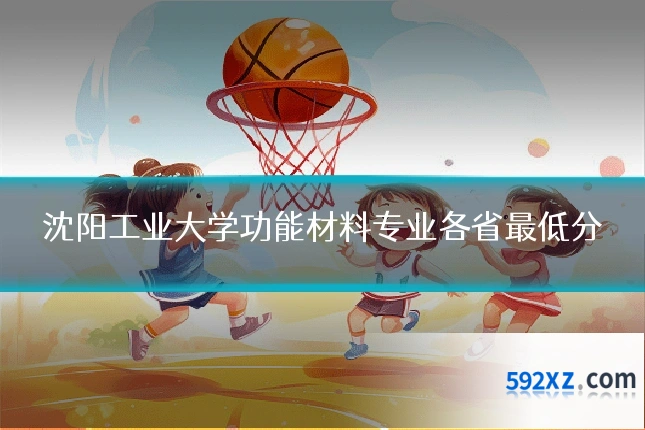 沈阳工业大学功能材料专业各省最低分
