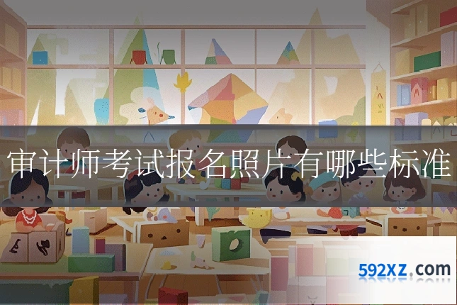 审计师考试报名照片有哪些标准