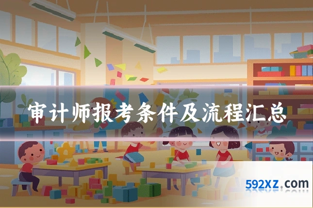 审计师报考条件及流程汇总