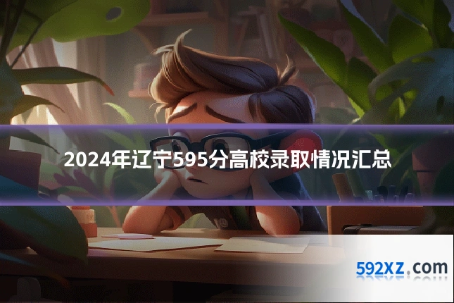 2024年辽宁595分高校录取情况汇总
