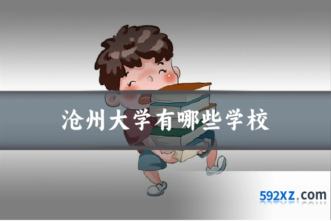 沧州大学有哪些学校