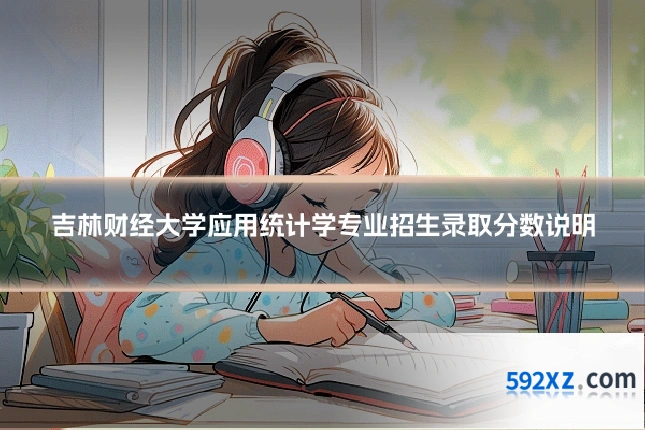 吉林财经大学应用统计学专业招生录取分数说明