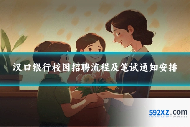 汉口银行校园招聘流程及笔试通知安排