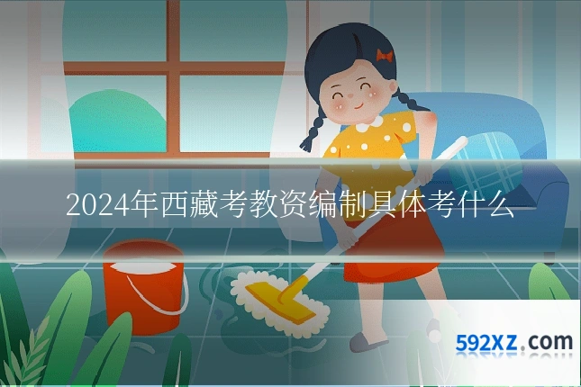 2024年西藏考教资编制具体考什么