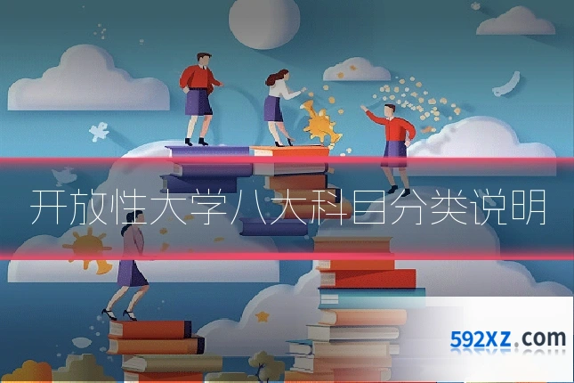 开放性大学八大科目分类说明